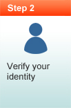 Verify your identity