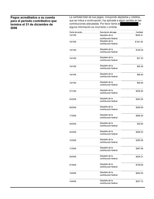 Image of page 3 of a printed IRS CP812 Notice