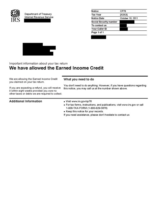 Understanding Your CP76 Notice Understanding your cp76 notice