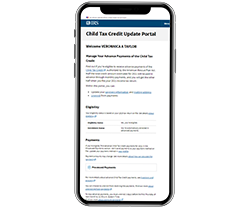 Child Tax Credit Update Portal
