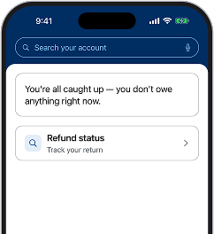 IRS 앱 스크린샷