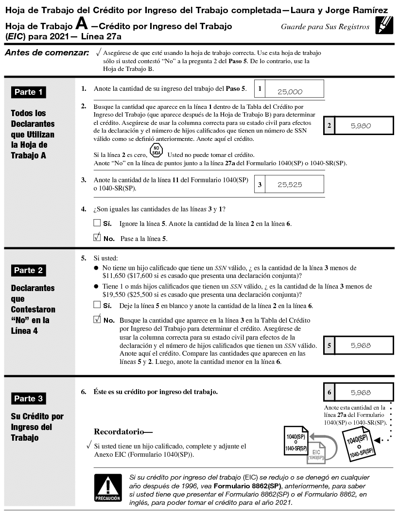 Publicacion 596sp 2018 Credito Por Ingreso Del Trabajo