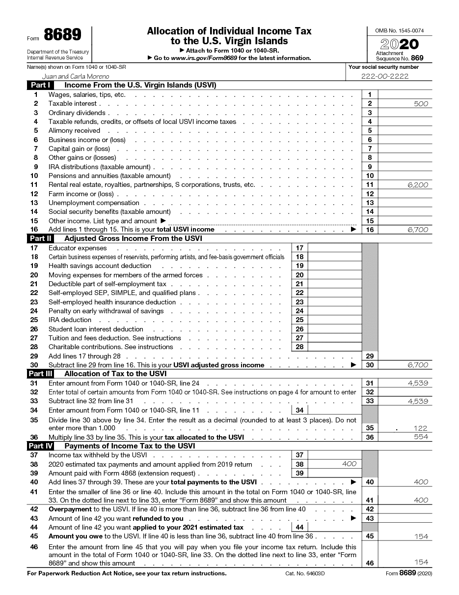 tax receipt Gross virgin island us