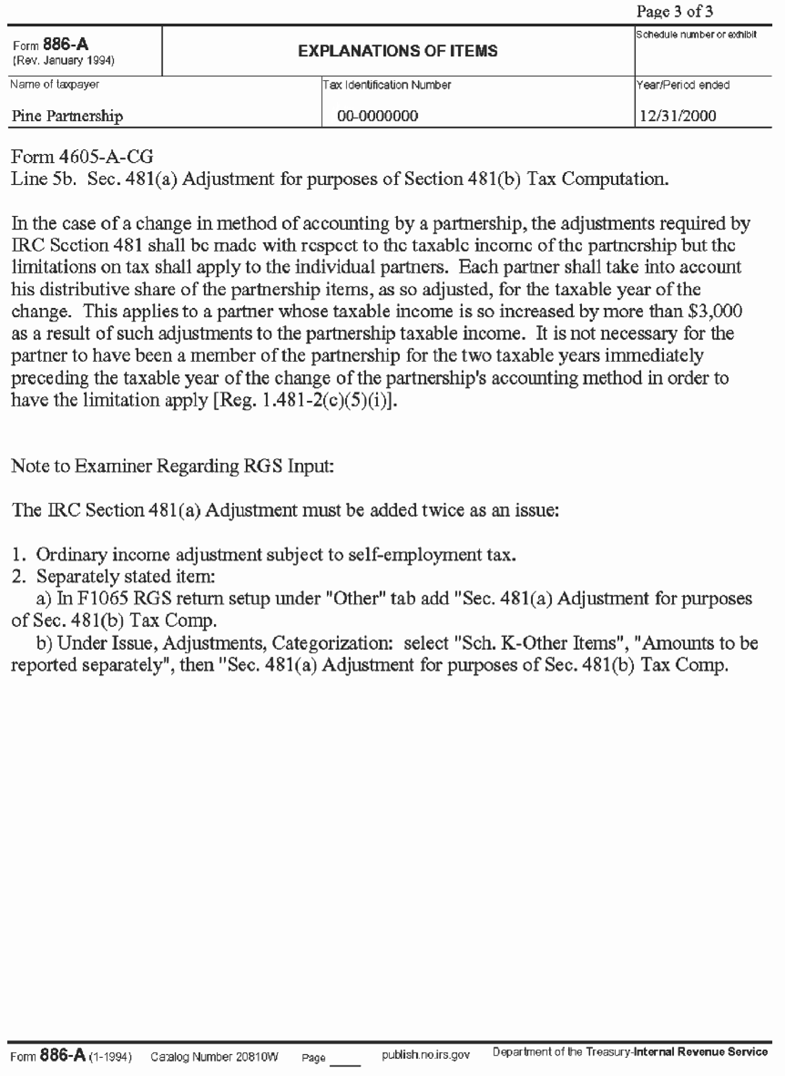 Written Explanation Sample Letter To Irs from www.irs.gov