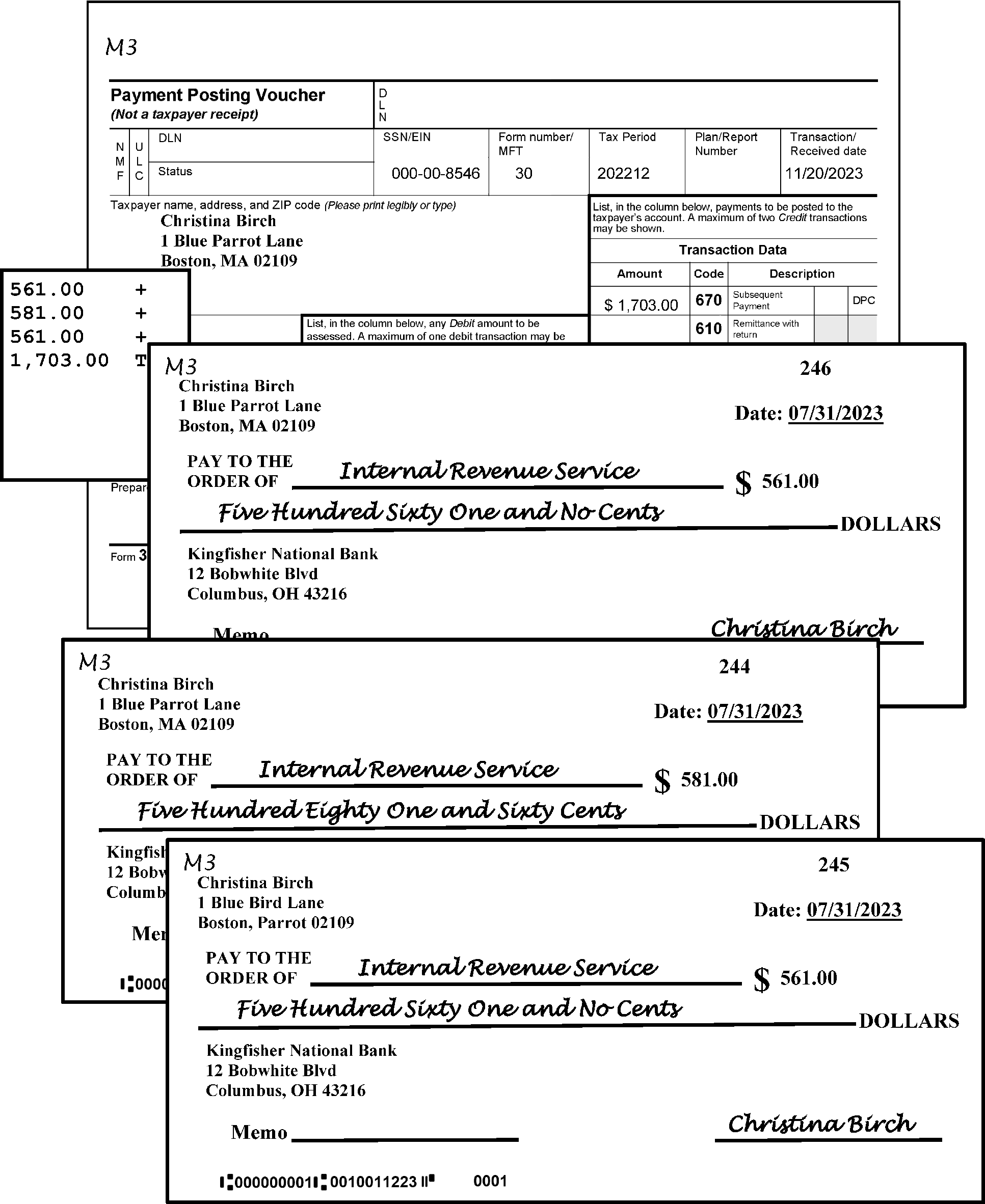 3 8 45 Manual Deposit Process Internal Revenue Service
