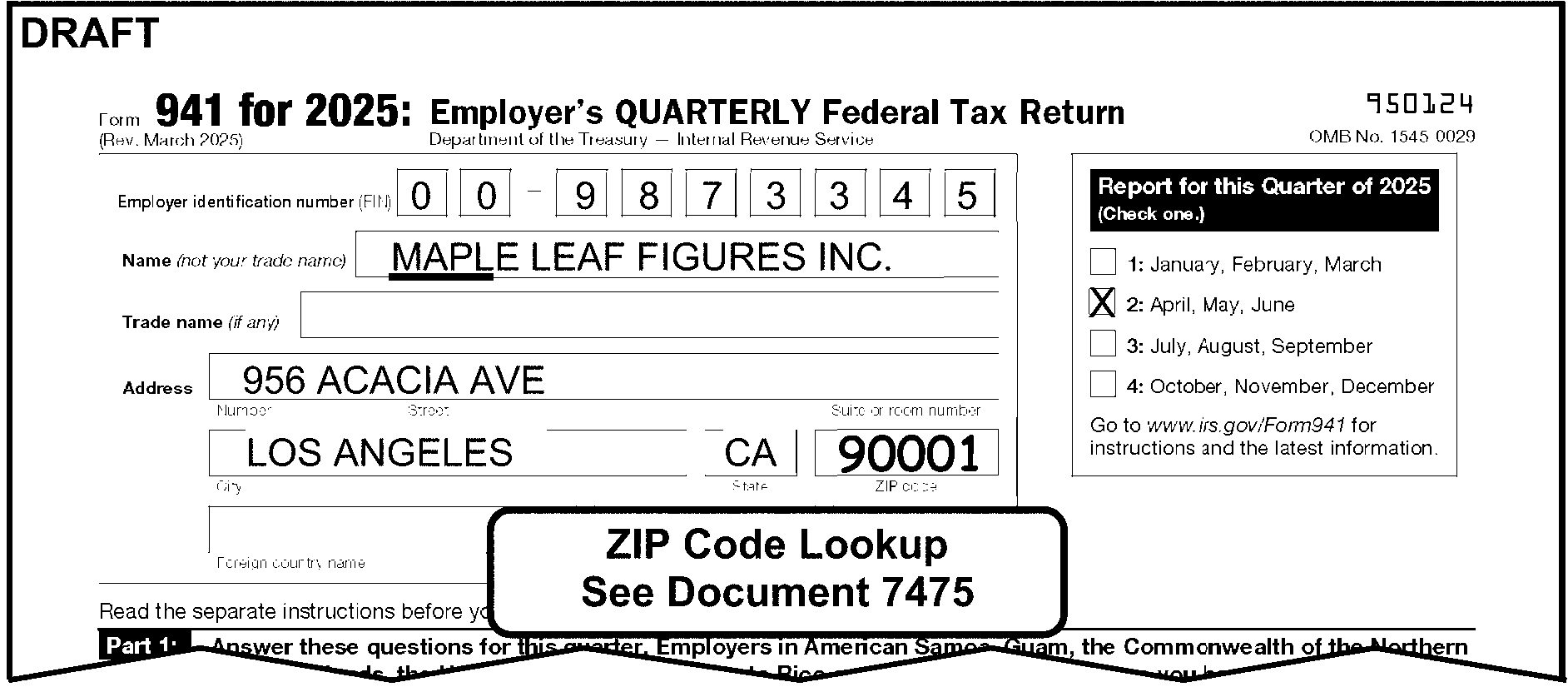 3 11 13 Employment Tax Returns