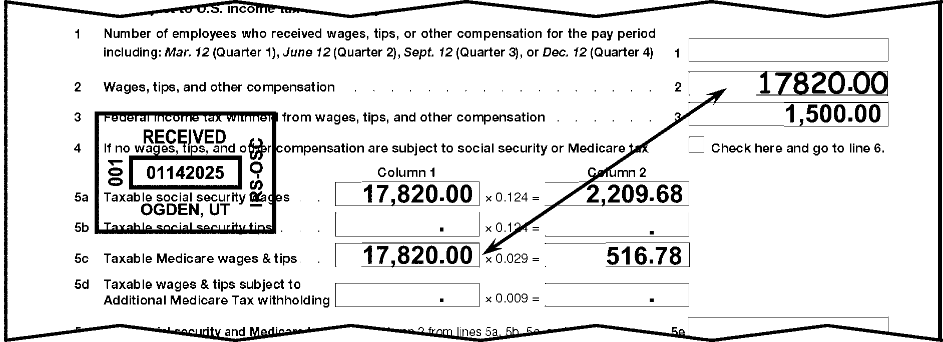 Work Chart 401 Quebec 2017