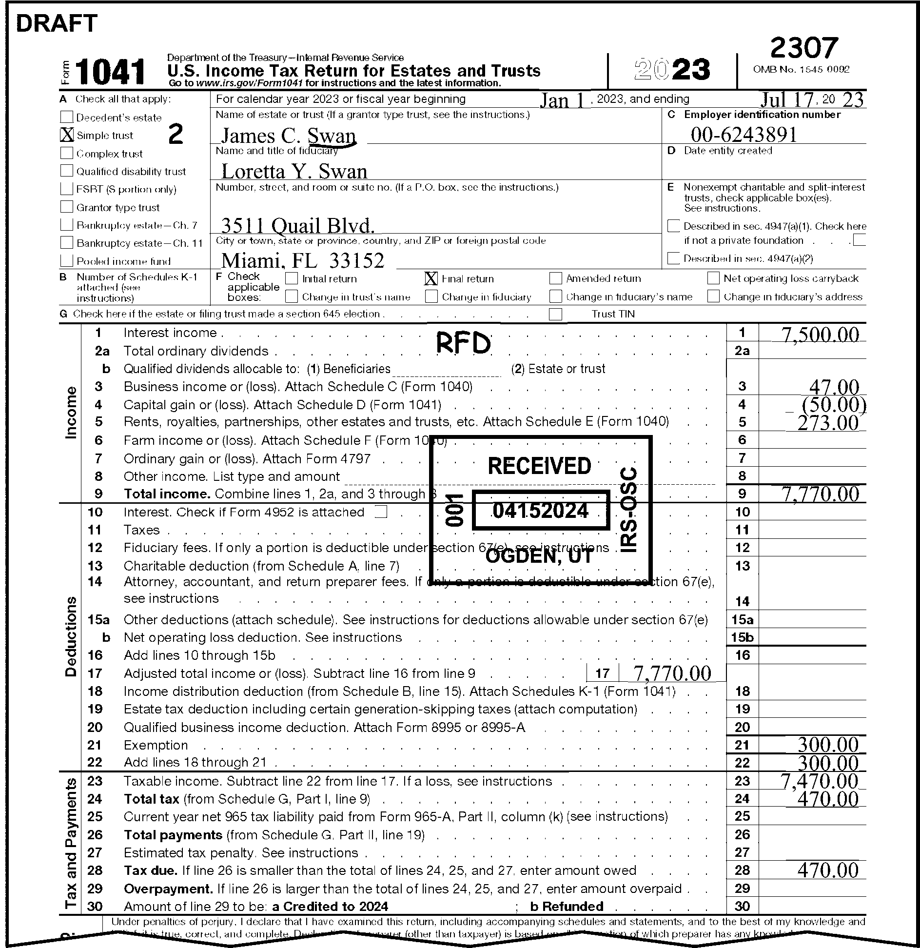 Federal Tax Return Time Table | Brokeasshome.com1905 x 1971