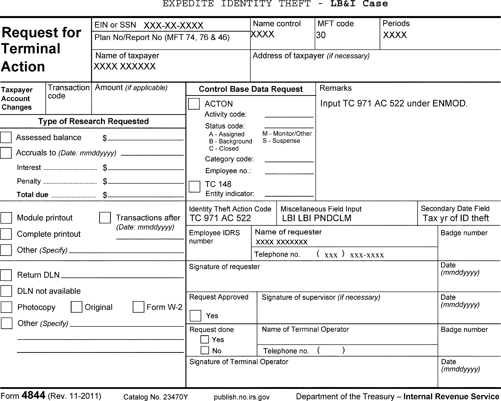 4.63.4 Examination Procedures